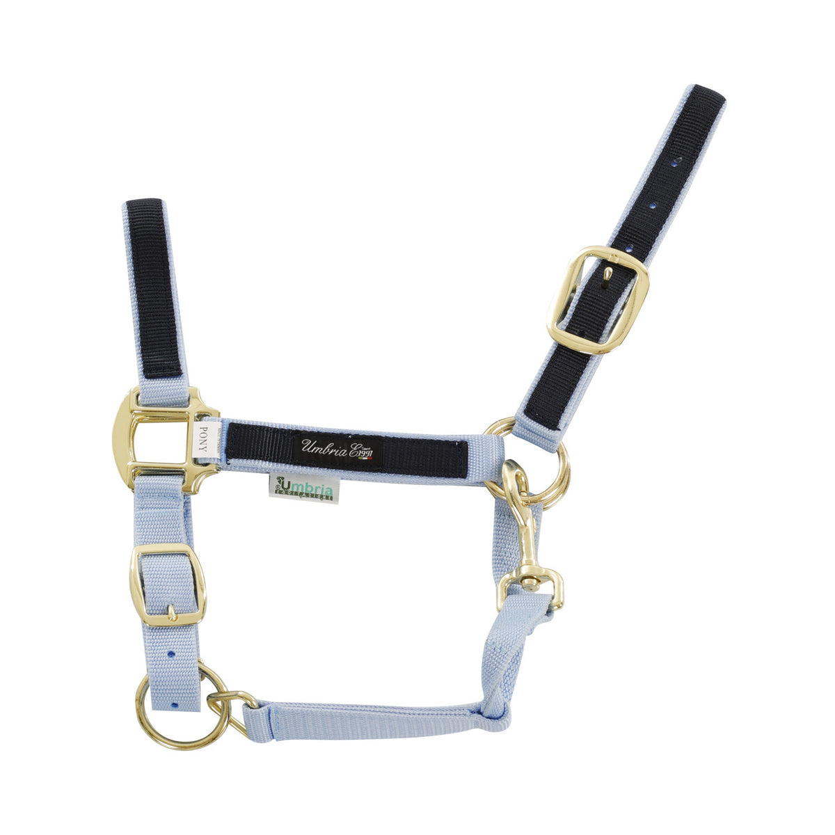 NYLON HALTER WITH COLORED PARTS