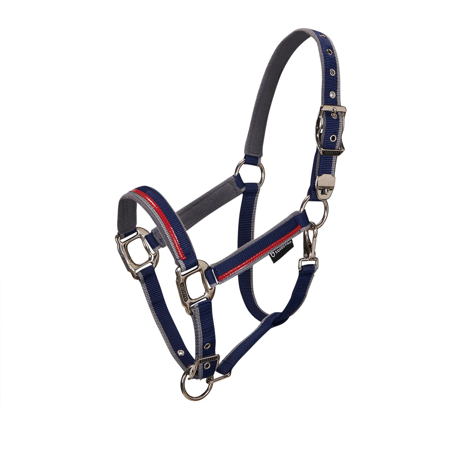 Double adjustment halter.