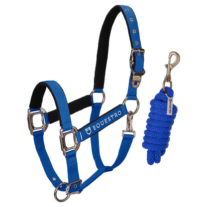 Padded double adjustment headcollar.