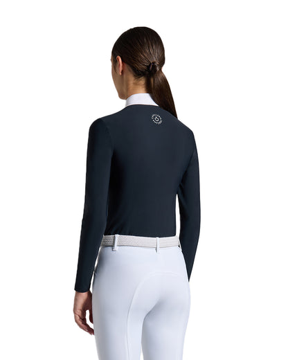 Cavalleria Toscana CT Girls Jersey Long-Sleeved Competition Shirt.