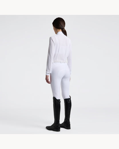 Cavalleria Toscana CT Ladies Jacquard Jersey Long-Sleeved Competition Shirt