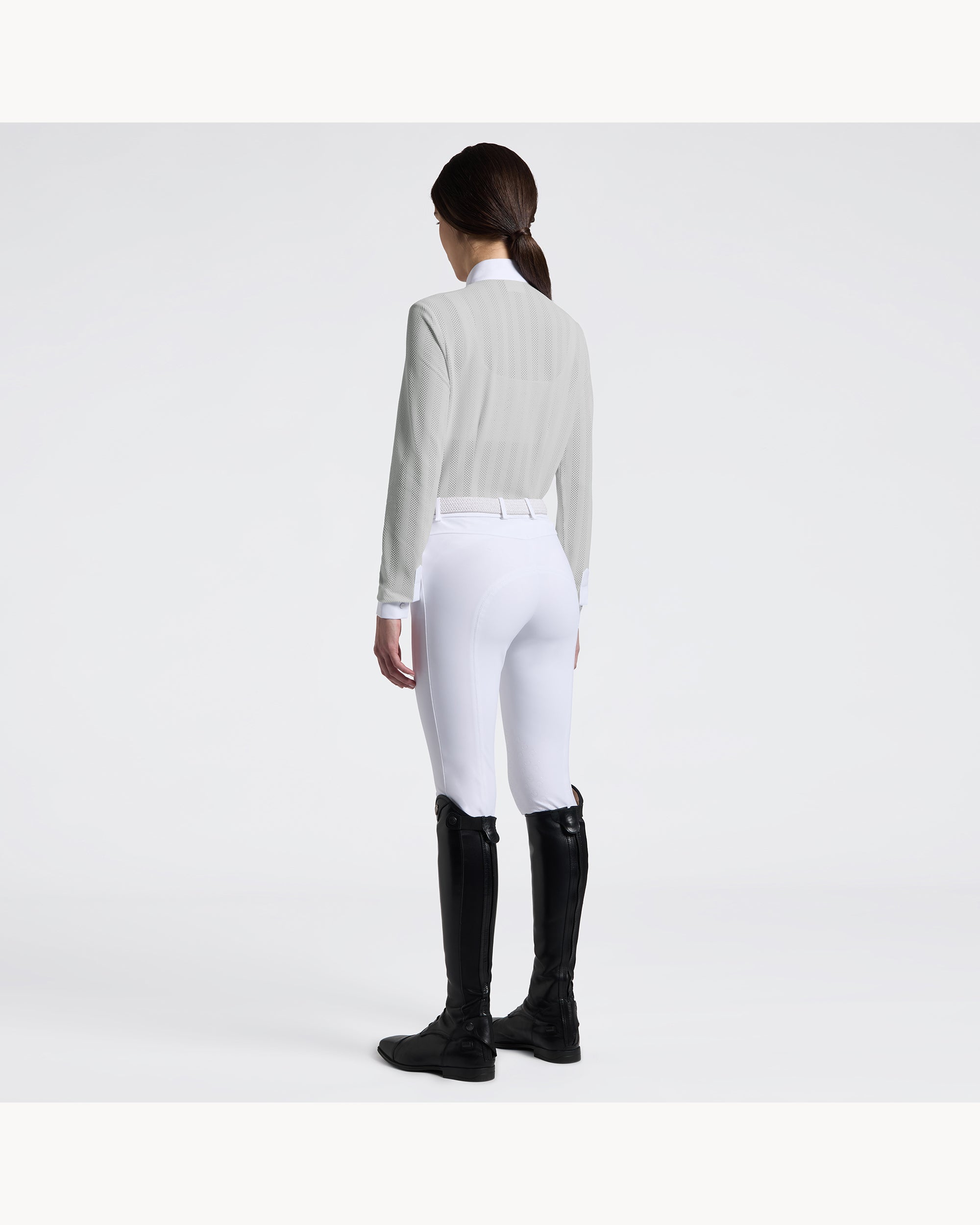 Cavalleria Toscana CT Ladies Jacquard Jersey Long-Sleeved