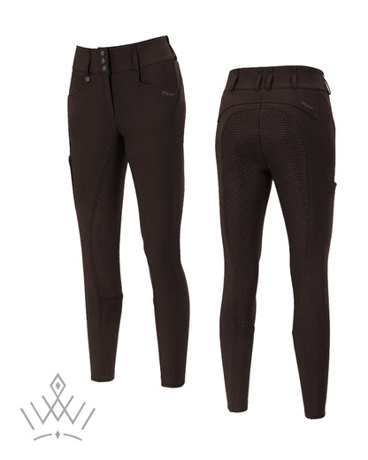 Pikeur Candela Full Grip Ladies Breeches *Limited Edition* Brocade Brown