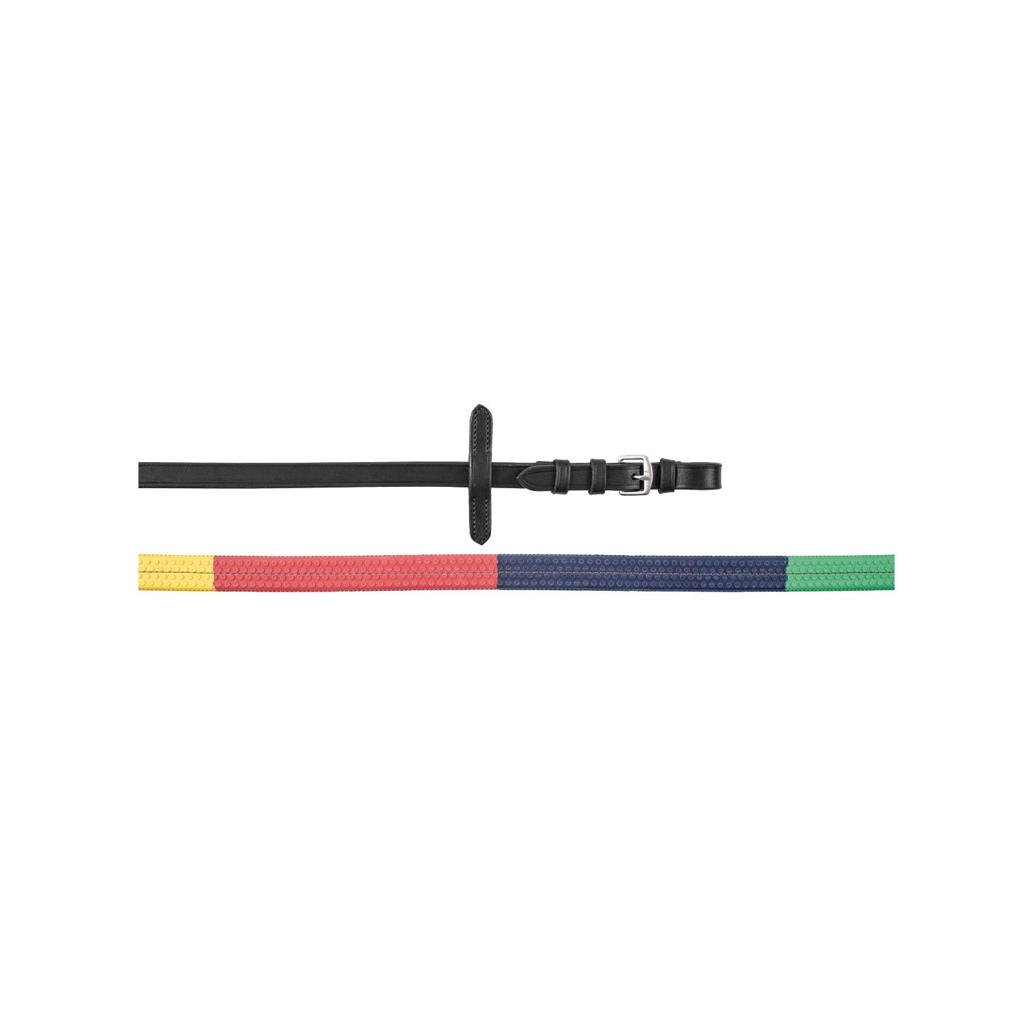 MULTICOLOR RUBBER REINS.