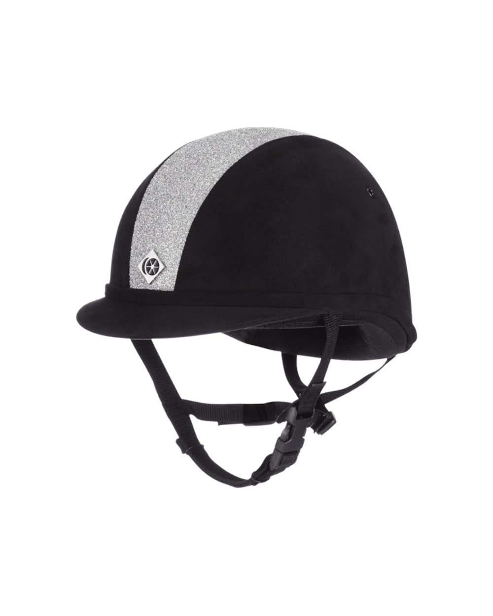 Charles Owen YR8 Sparkly Fixed Peak Riding Helmet.