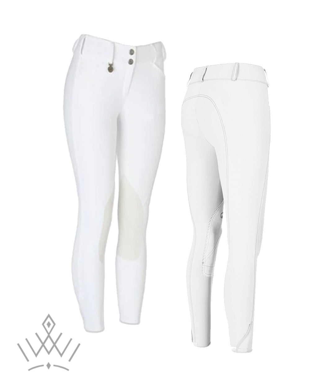Pikeur Ciara McCrown Suede Knee Patch Ladies Breeches - SALE-My Breeches
