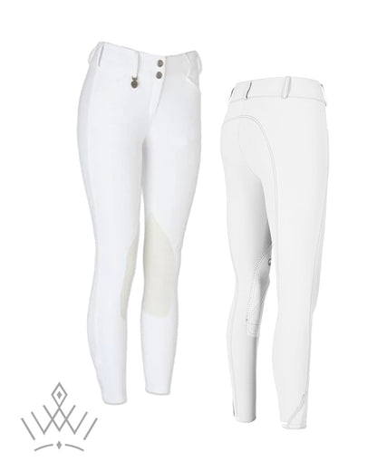 Pikeur Ciara McCrown Suede Knee Patch Ladies Breeches - SALE-My Breeches