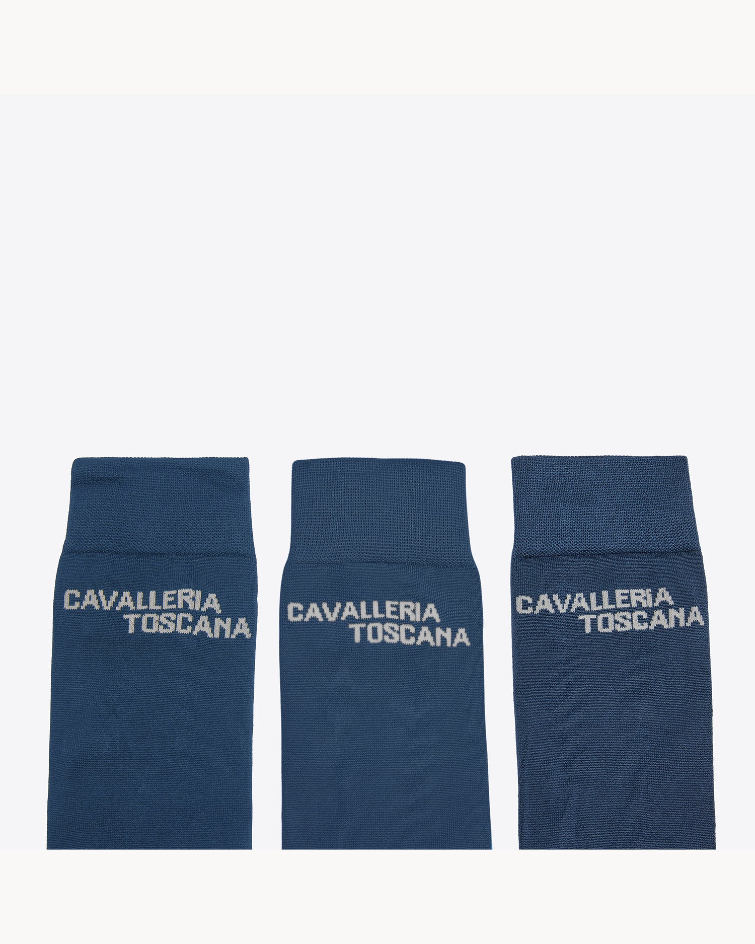 Cavalleria Toscana CT Jacquard Logo Sock 3 Pack