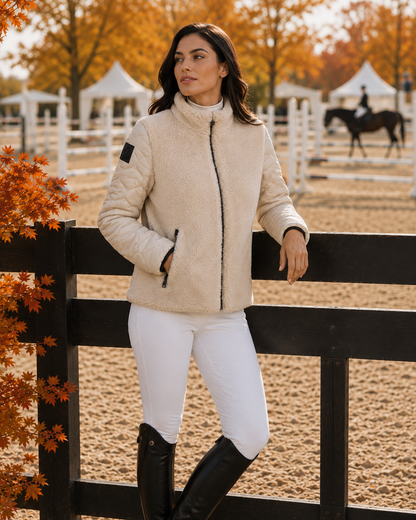 Cavalleria Toscana CT Ladies Teddy Bear Fleece