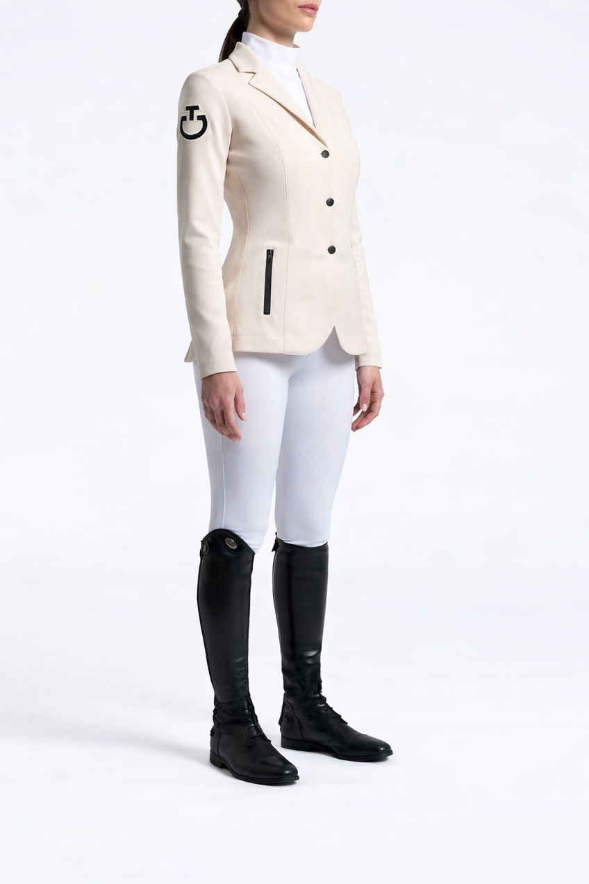 Cavalleria Toscana CT Ladies EVO Light Zip Riding Jacket - Birch