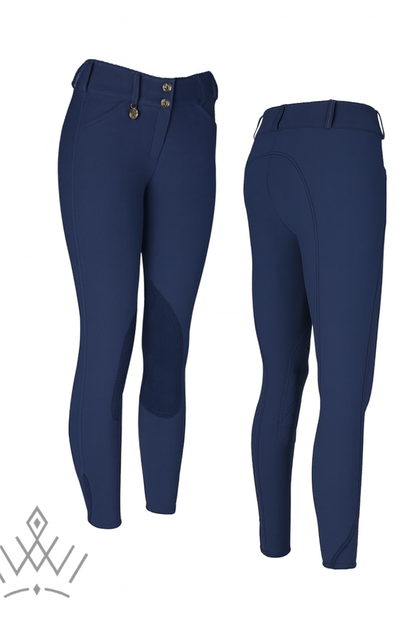 Pikeur Ciara McCrown Suede Knee Patch Ladies Breeches - SALE