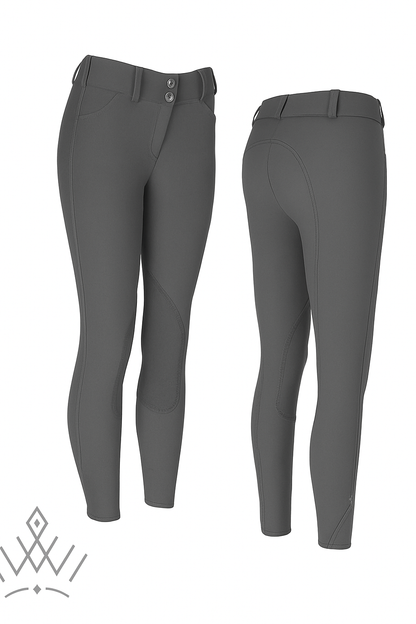 Pikeur Ciara McCrown Suede Knee Patch Ladies Breeches - SALE