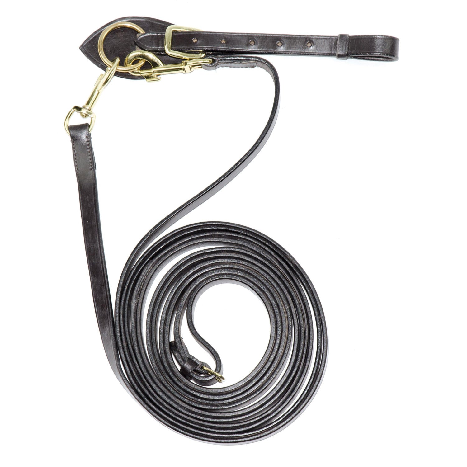 SUPREME LEATHER DRAW REINS.