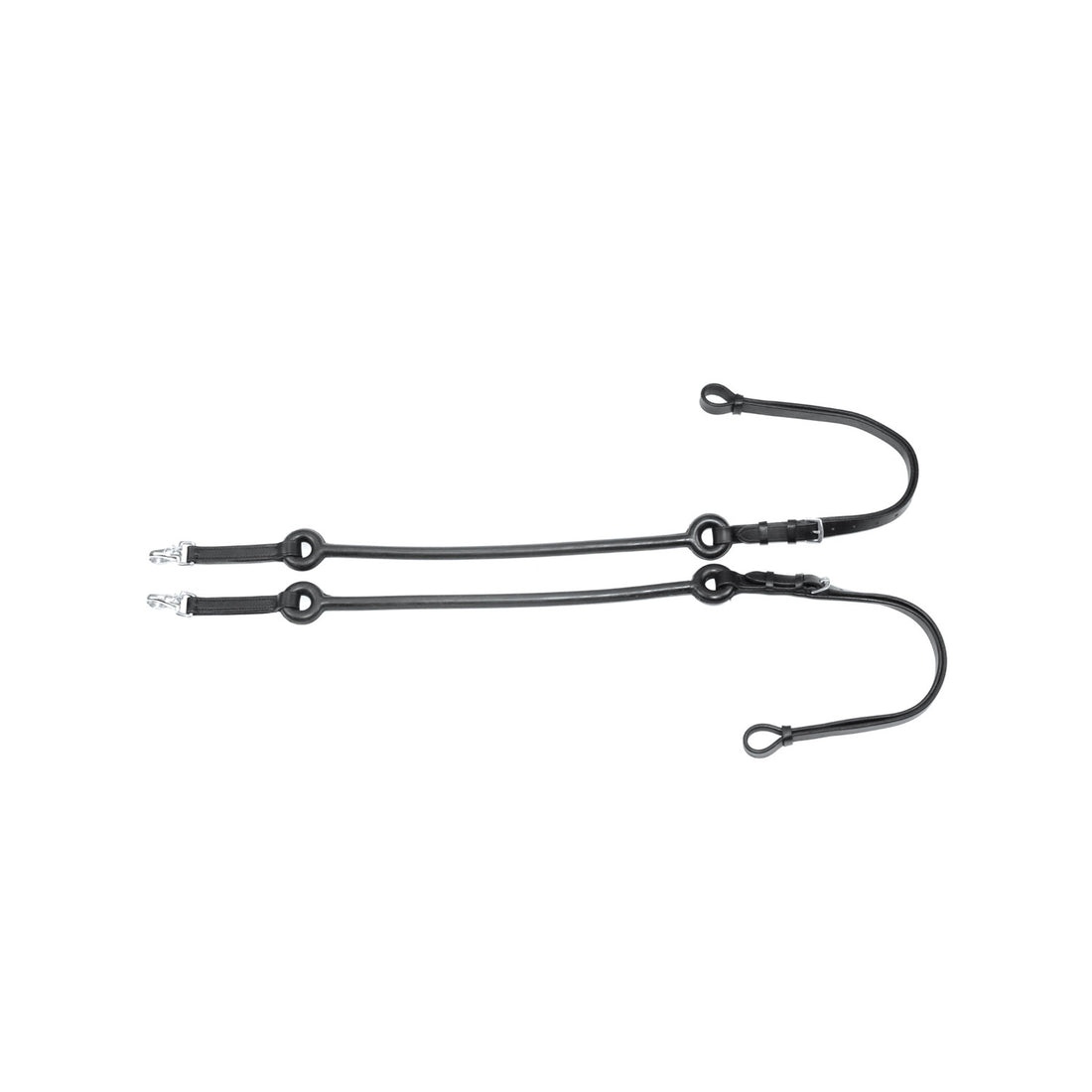 LEATHER ELASTIC REINS.