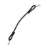 RUBBER TIE WITH DOUBLE SNAP.
