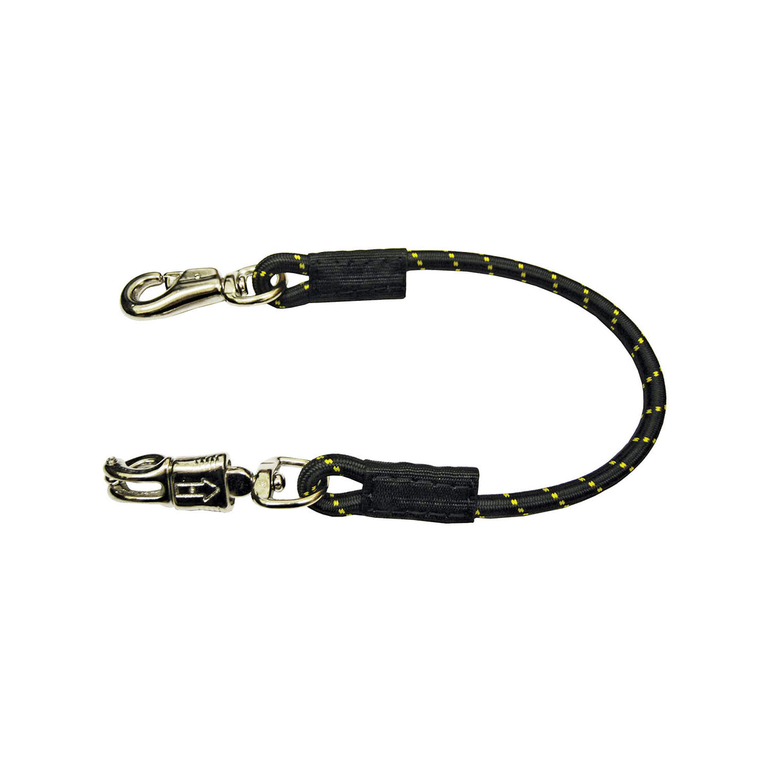 ELASTIC TIE WITH DOUBLE RINGS.