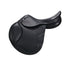 Jumping saddle double leather.