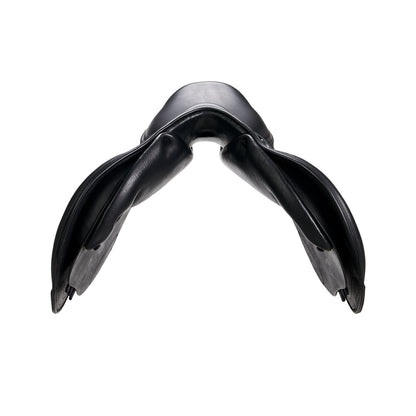 Jumping saddle double leather