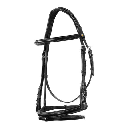 JUMPING LEATHER ENGLISH BRIDLE.