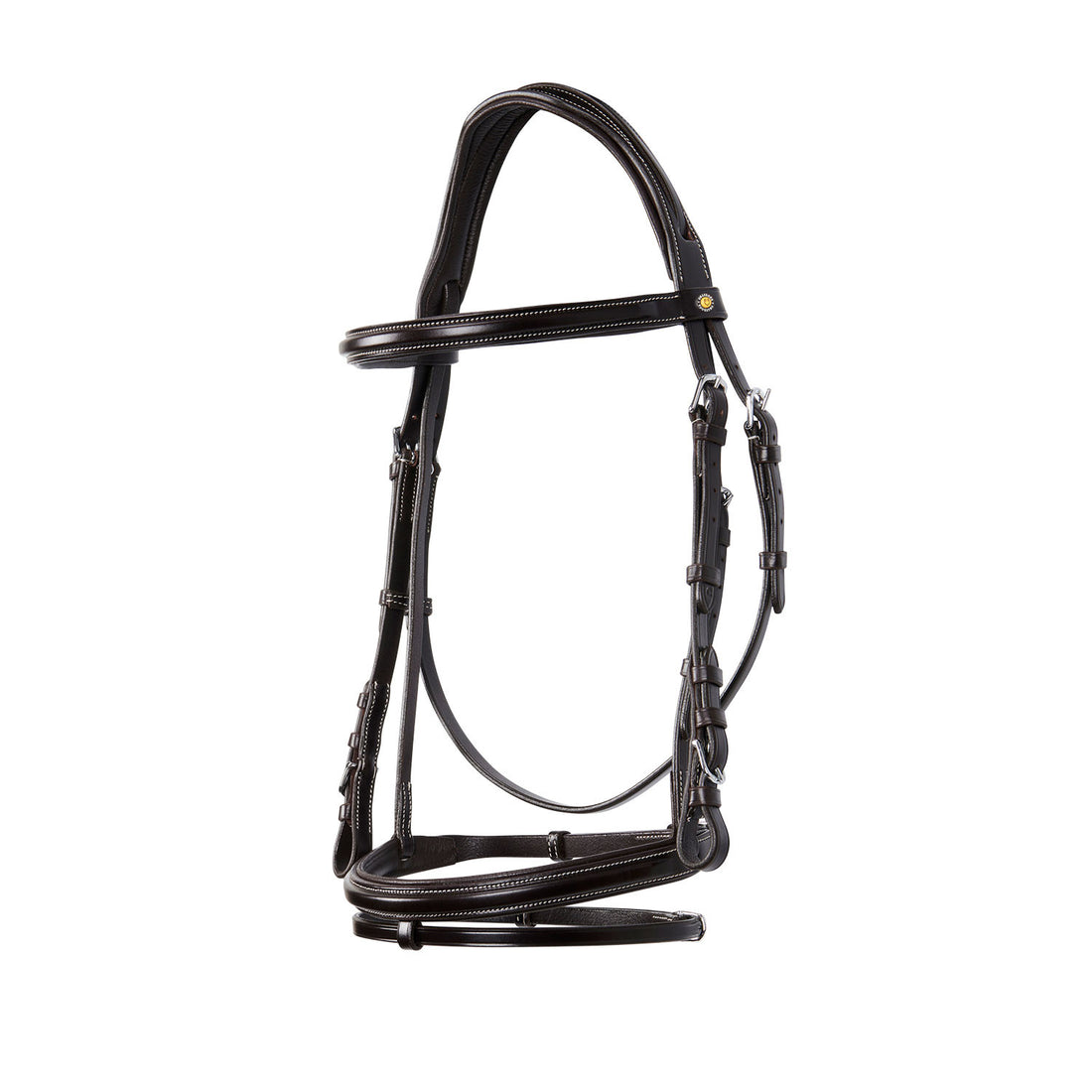 JUMPING LEATHER ENGLISH BRIDLE.