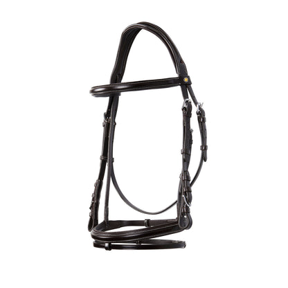 JUMPING LEATHER ENGLISH BRIDLE.