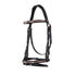 English clincher leather bridle colour rose gold.