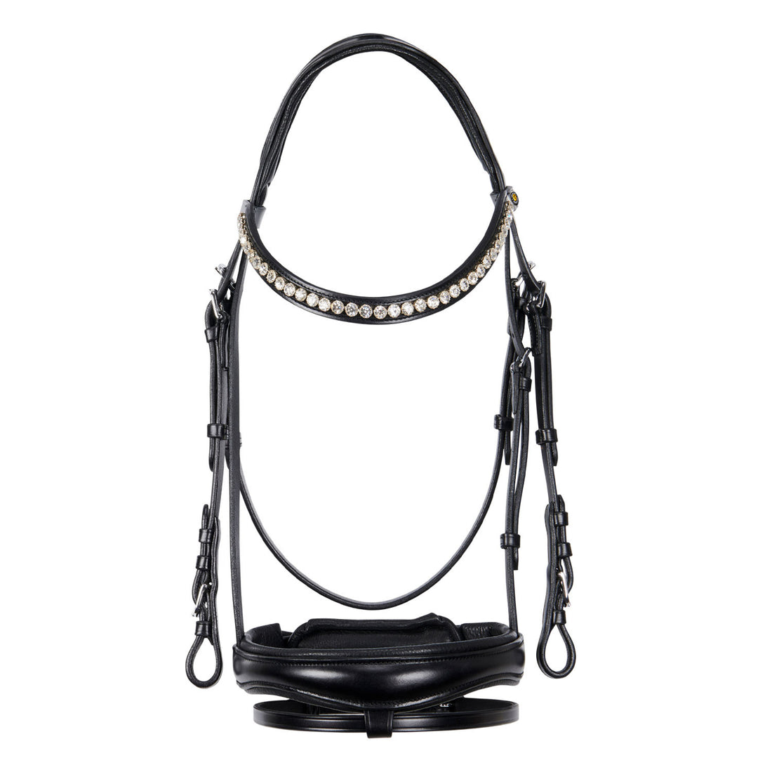 English leather bridle with glitter NEW.