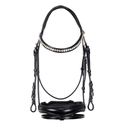 English leather bridle with glitter NEW.