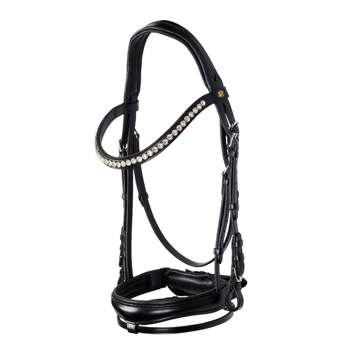 English leather bridle with glitter NEW