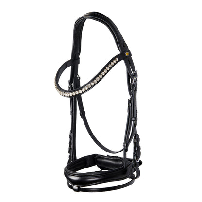 English leather bridle with glitter NEW