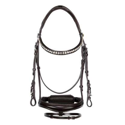 English leather bridle with glitter NEW.