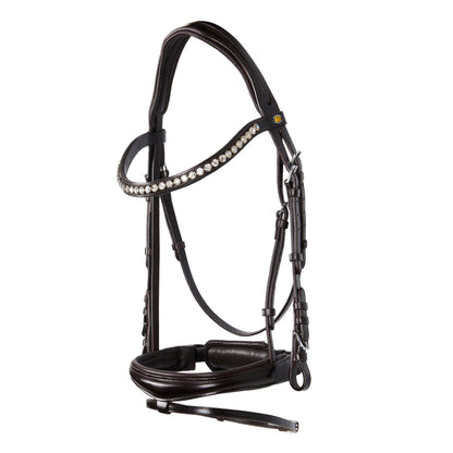 English leather bridle with glitter NEW