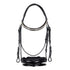 English leather bridle with glitter.