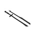 Leather and rubber reins for English bridle.