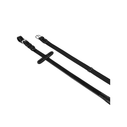 Reins for English bridle with silver buckles.