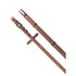 Reins for English bridle with nichel-plated buckles.