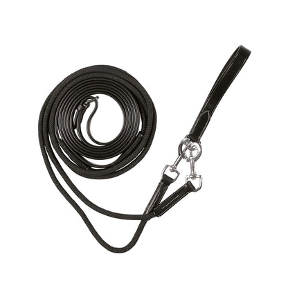 Nylon draw reins.