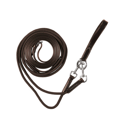 Nylon draw reins.
