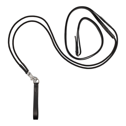 Double leather and nylon draw reins.