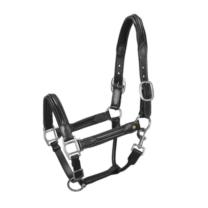 Soft leather halter with durable buckles NEW.