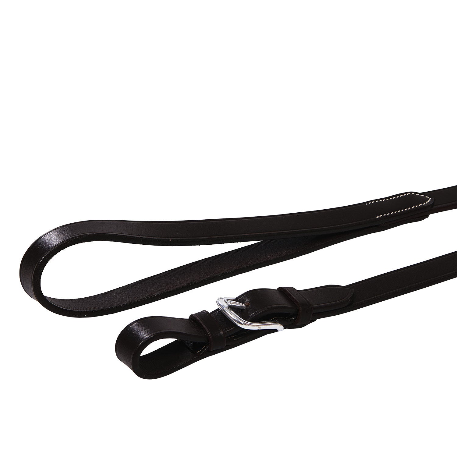 Lead rope with stable grip silver chain.