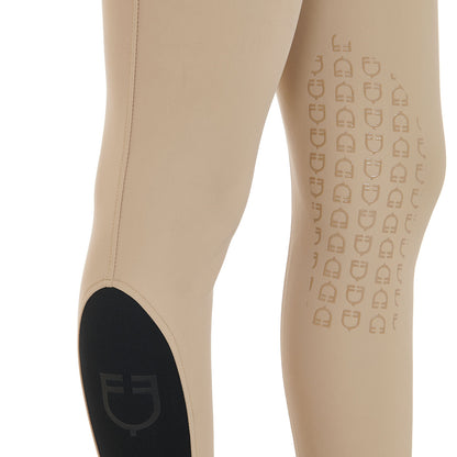 Equestro Ladies Slim Fit Grip Breeches With Logo