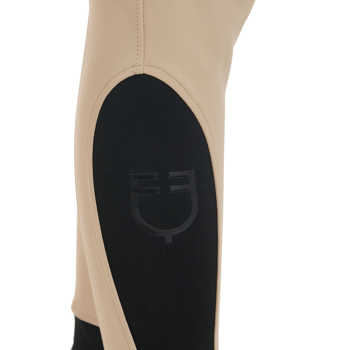 Equestro Ladies Slim Fit Grip Breeches With Logo