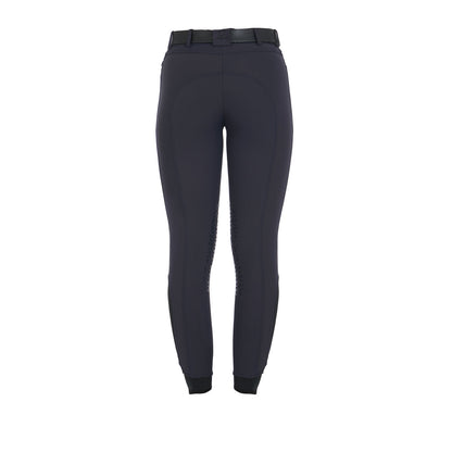 Equestro Ladies Slim Fit Grip Breeches With Logo