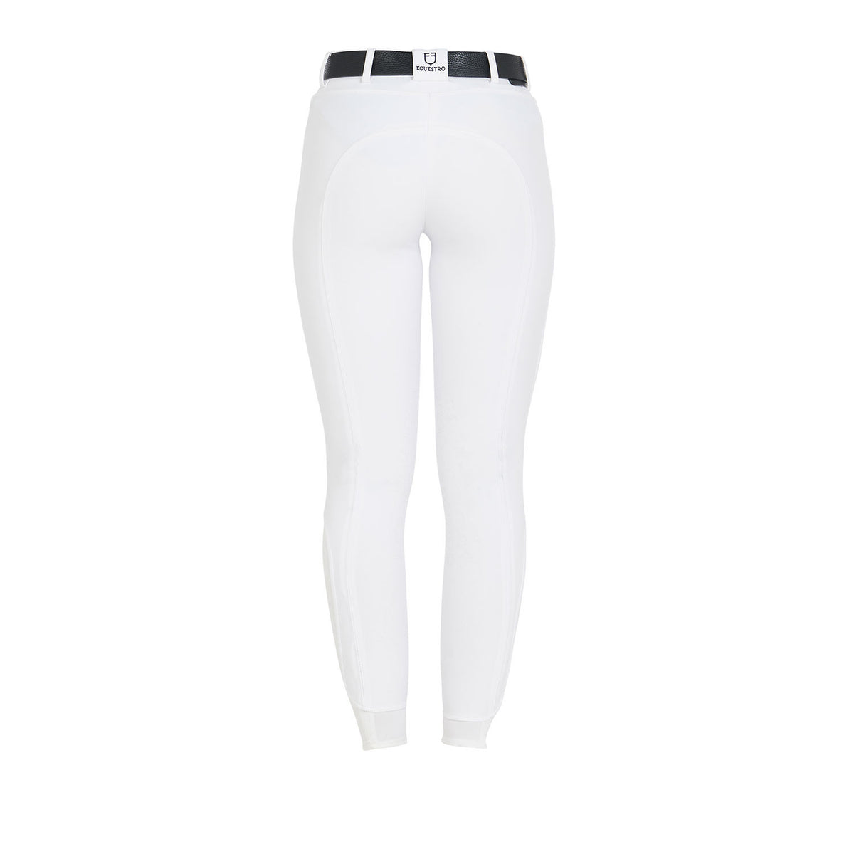 Equestro Ladies Slim Fit Grip Breeches With Logo