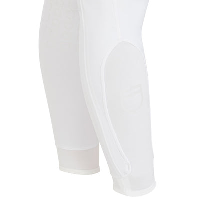 Equestro Ladies Slim Fit Grip Breeches With Logo