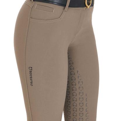 Equestro Ladies Full Grip Slim Fit Breeches