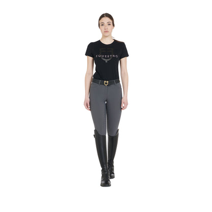 Equestro Ladies Full Grip Slim Fit Breeches