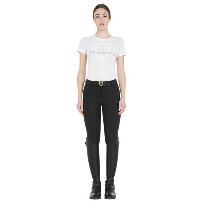 Equestro Ladies Full Grip Slim Fit Breeches