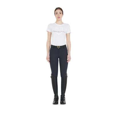 Equestro Ladies Full Grip Slim Fit Breeches